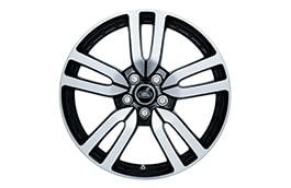 Alloy Wheel - 20" 5 Split-Spoke, 'Style 510', with Diamond Turned and Gloss Black finish 