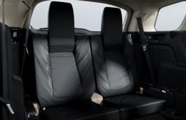 Waterproof Seat Covers - Ebony, Third Row