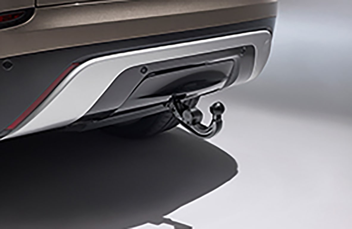 Выдвижное буксировочное устройство с электроприводом, комплект, цвет — серый, только для автомобилей в комплектации SVAutobiography Dynamic Edition с пневматической подвеской