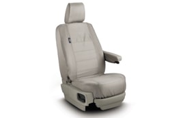 Waterproof Seat Covers - Almond, Front Seat, with RSE image