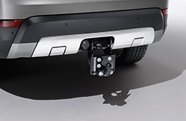 Tow Eye Cover - Multi-Height Tow Bar and NAS/Australia Towing Receiver, Indus Silver, Pre 21MY