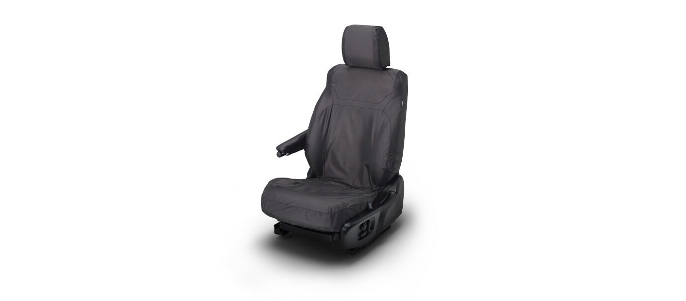 Protective Seat Covers - Ebony, Front Row, Commercial  image