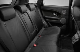 Waterproof Seat Covers - Almond, Rear, with Armrest, Five-door