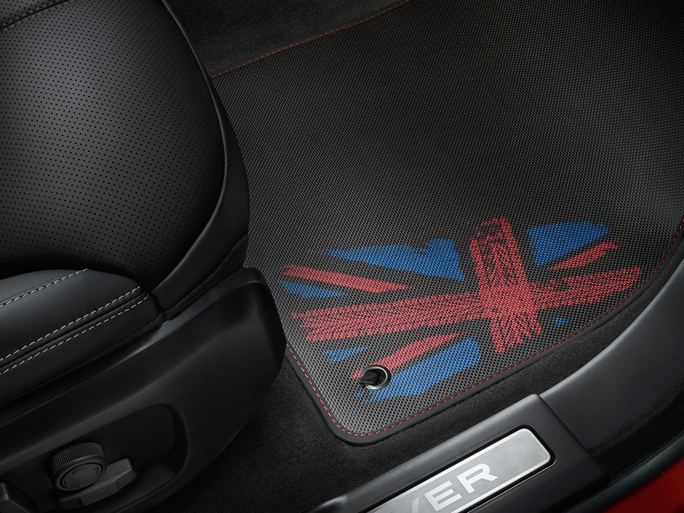 Rubber Mats - Union Jack Style - RHD, Convertible only image