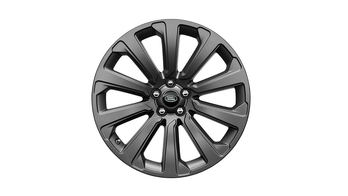 20-дюймовые 10-спицевые колесные диски с отделкой Satin Dark Grey, Style 1032 image