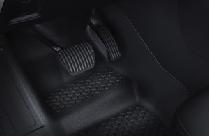 Interieur-Fahrzeugschutz-Paket mit hohen Gummifußmatten – 5-Sitzer image